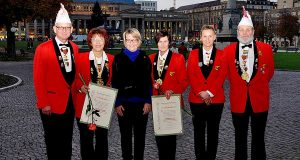 BDK-Orden Auszeichnung 2016 für Eveline Theurer und Bärbel Mayer vom FFC Gerlingen