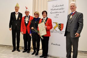 Die Verleihung des BDK Orden in Stuttgart für 2 Mitglieder des FFC Gerlingen e. V.