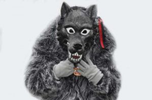 Wolf Figur Maskengruppe FFC Gerlingen