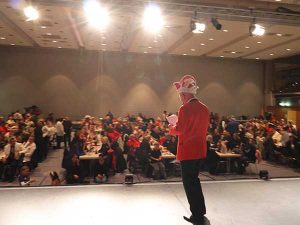 Begrüßungsrede von Ehrenpräsident Sigfried Mayer auf der Inthronisation 2024 Froher Faschingsclub Gerlingen