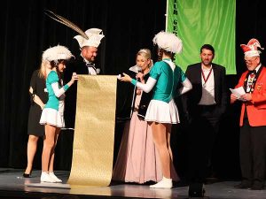 Froher Faschingsclub Gerlingen Prinzenpaar 2024-2025 Prinz Marco I. von den steilen Weinterrassen und Prinzessin Belinda I