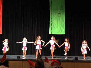 Tanzgarde Narrensamen von 2 bis 6 Jahren vom Froher Faschingsclub Gerlingen