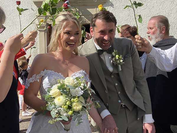 Hochzeit 2025 von Anna und Michael vom FFC Gerlingen