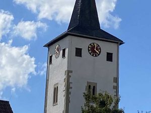 Kirche bei der Hochzeit von Anna und Michael