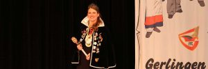 Aktuelle Prinzessin 2025-2026 vom Froher Faschingsclub Gerlingen e. V.