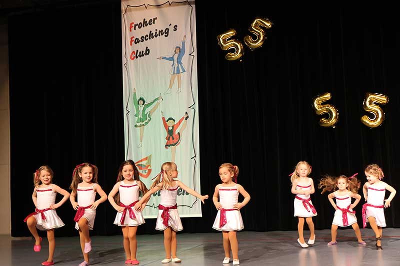 Narrensamen Froher Faschingsclub Gerlingen Gardetanzgruppe von 2 bis 5 Jahren