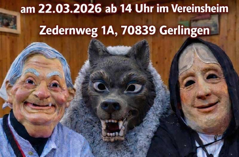 Maskengruppen Kennenlerntag 2026 Froher Faschingsclub Gerlingen